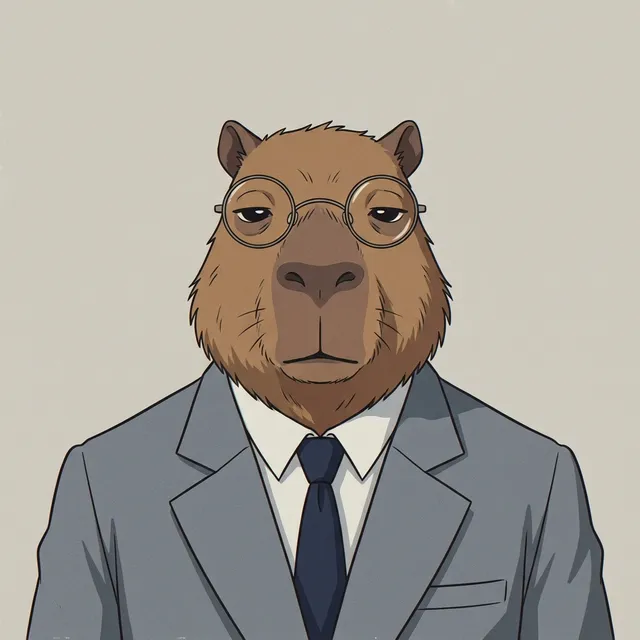 Vivian K. Crabtree — Capybara, Intern of Workplace Wellbeing