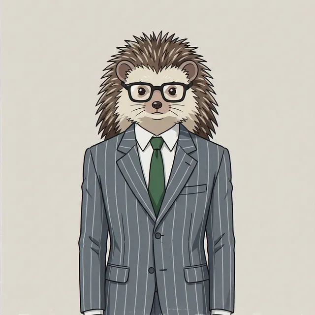 Janet P. Bumble — Hedgehog, Intern of Information Security
