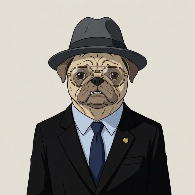 Montague F. Wormwood — Pug, Intern of Stakeholder Relations