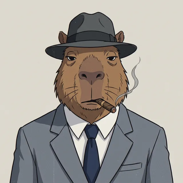 Edwina A. Bumble — Capybara, Intern of Workplace Wellbeing