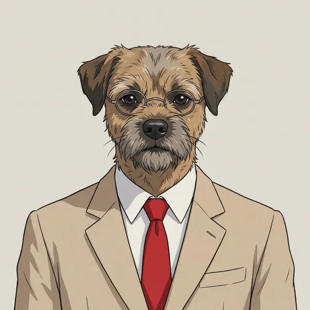 Horace R. Worthington II — Border Terrier, Intern of Pest Control