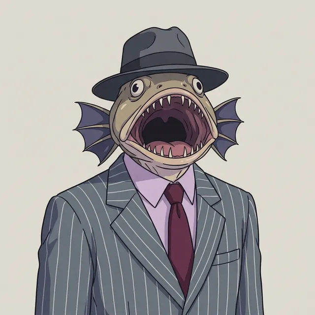 Humphrey R. Thornbury — Sarcastic Fringehead, VP of Open Mouth