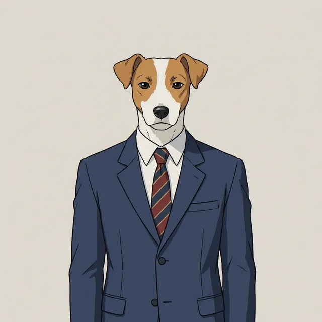 Leopold P. Pratt Esq. — Jack Russell Terrier, Intern of Sales