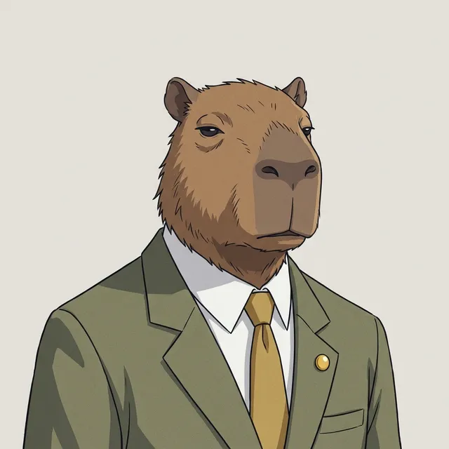 Leopold R. Goodenough — Capybara, Intern of Workplace Wellbeing