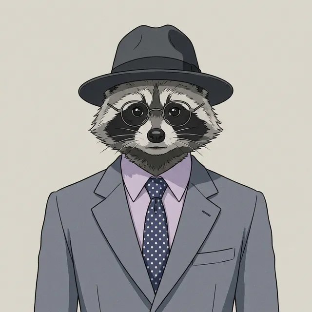 Mortimer J. Worthington — Raccoon, Intern of Procurement