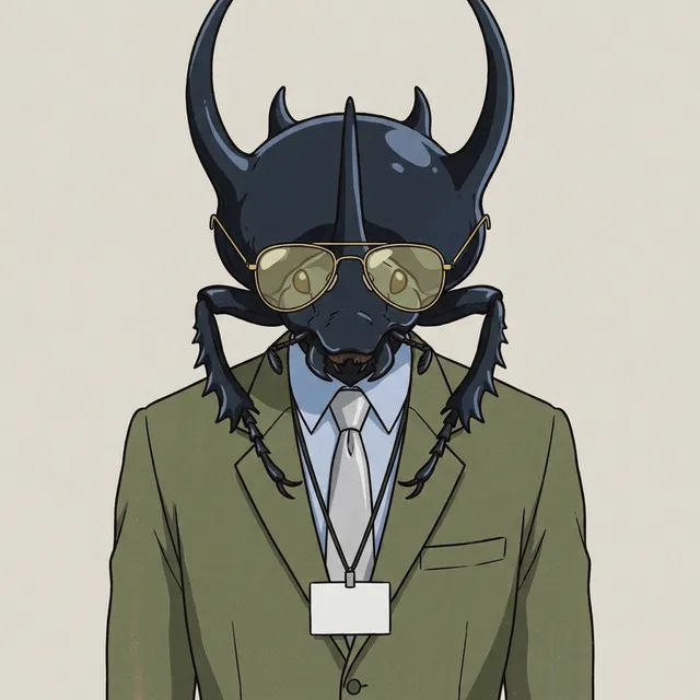 Mavis B. Blackwood — Dung Beetle, Manager of Operations