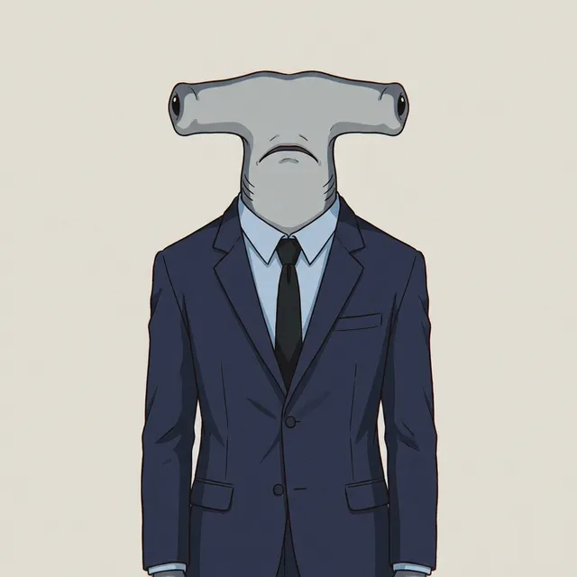 Sylvester E. Grimsby — Hammerhead Shark, Director of Business Development