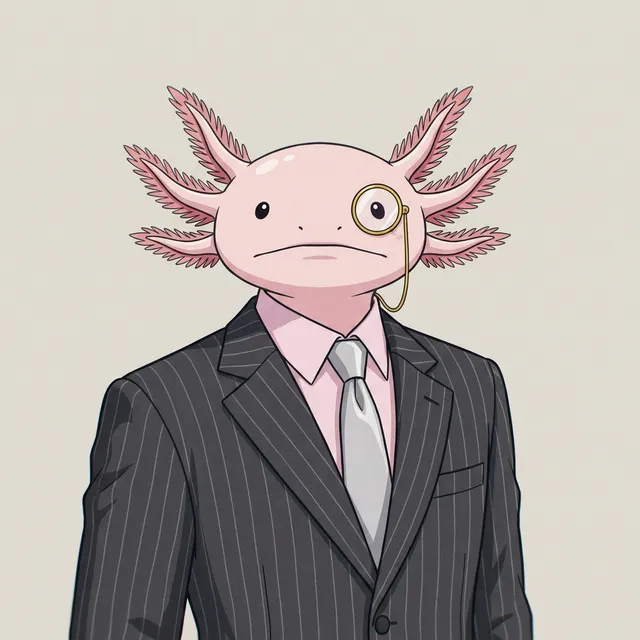 Cuthbert E. Ramsbottom — Axolotl, Intern of Talent Retention