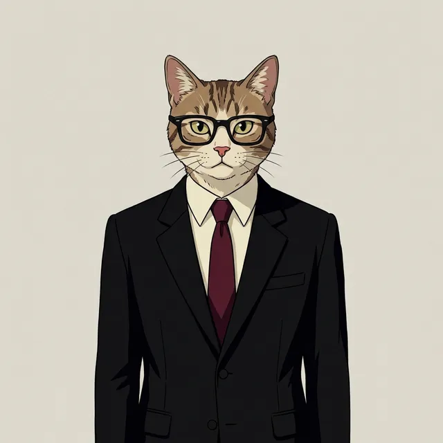 Percival I. Wormwood — Cat, Intern of Strategy