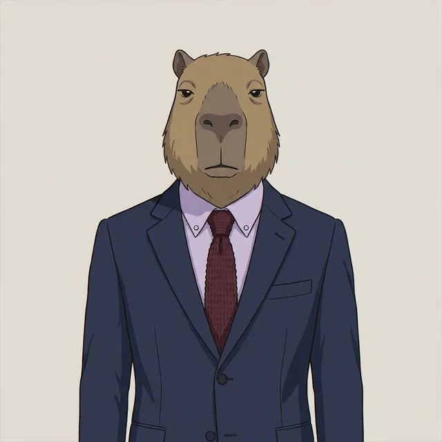 Theodora O. Wadsworth — Capybara, Intern of Workplace Wellbeing