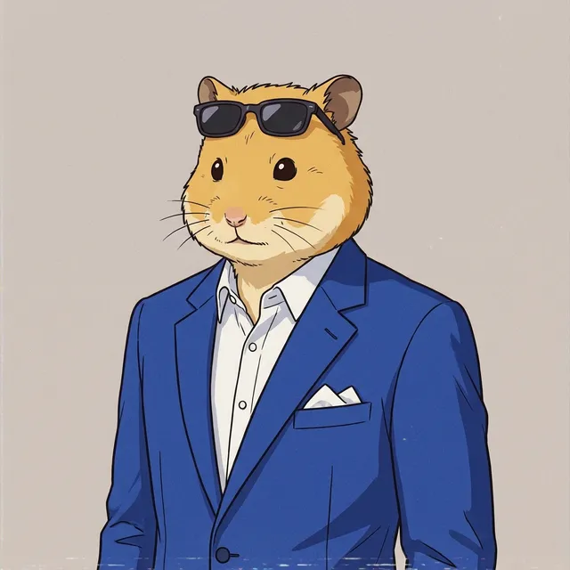 Millicent G. Throckmorton — Hamster, Intern of Operations