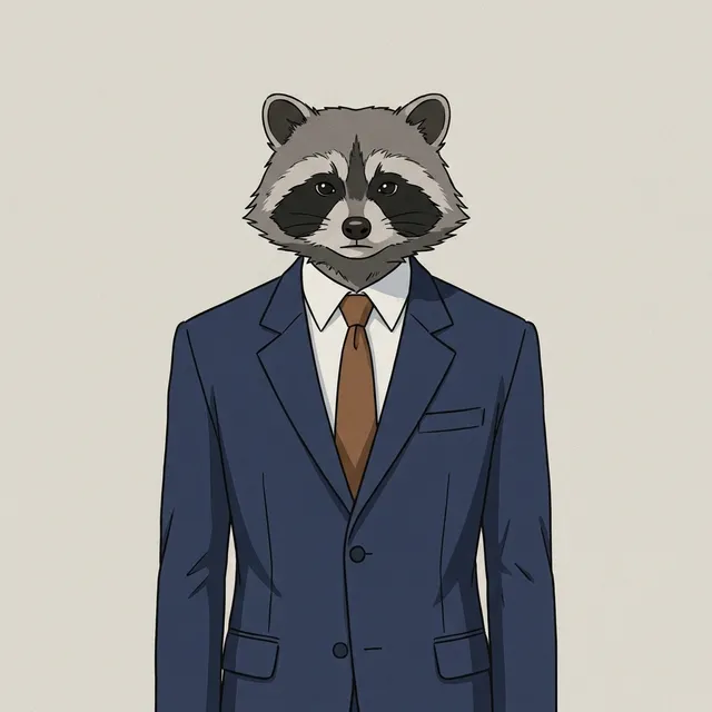 Trevor T. Blackwood — Raccoon, Intern of Procurement