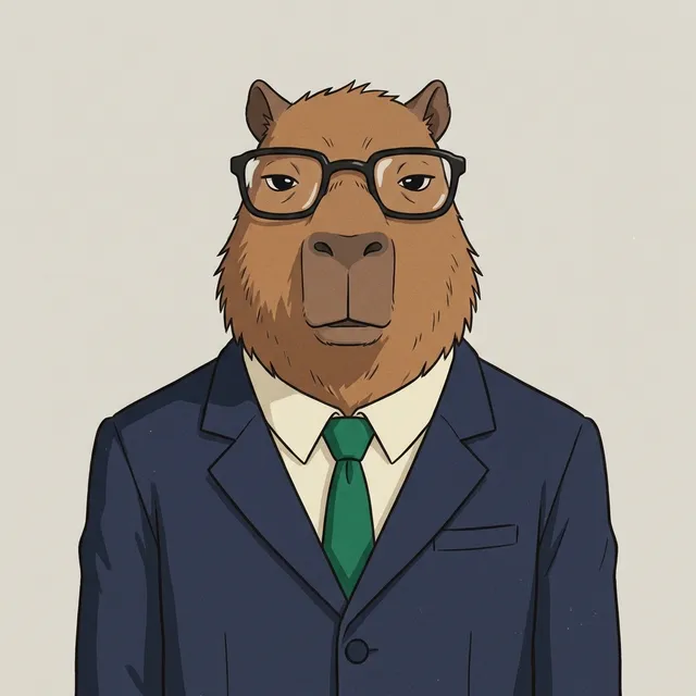 Edwina A. Goodenough — Capybara, Intern of Workplace Wellbeing