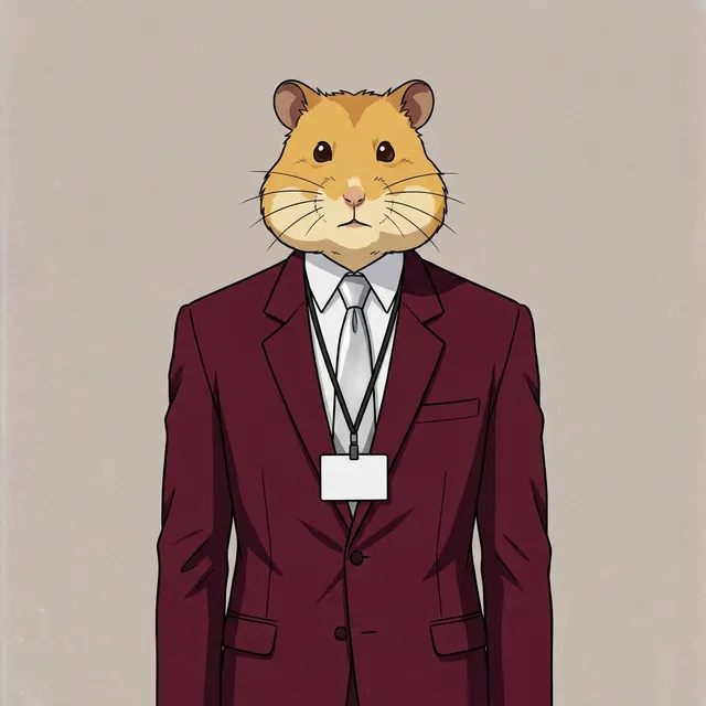Egbert P. Wormwood — Hamster, Intern of Operations