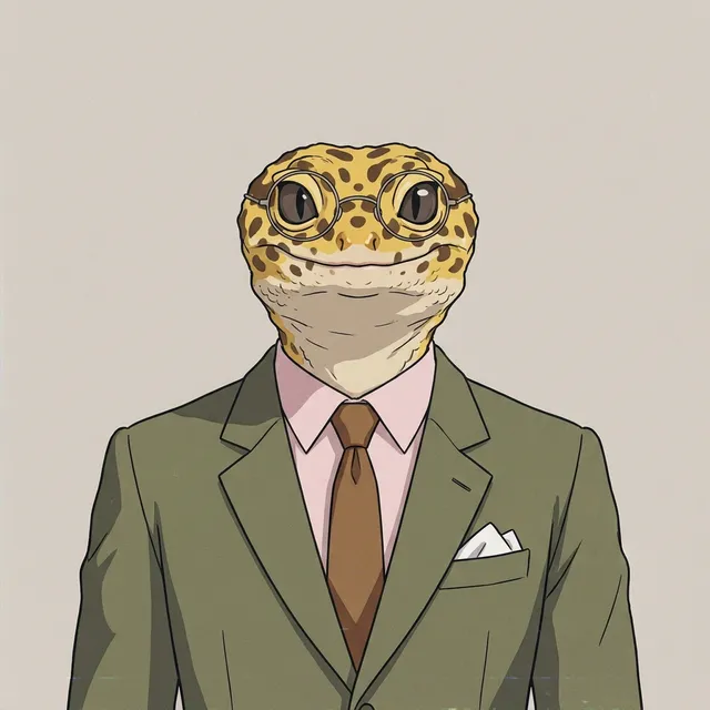 Mavis N. Bumble — Gecko, Intern of Insurance