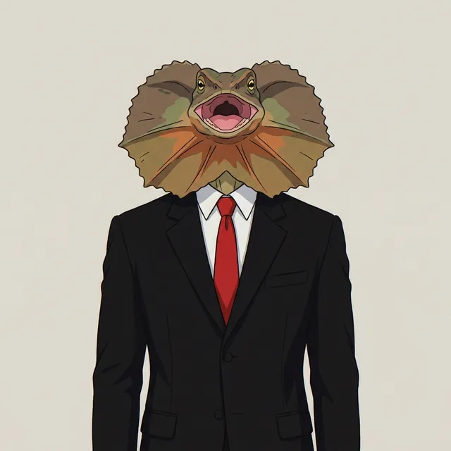 Karen G. Harrington — Frilled Lizard, Intern of Crisis Comms