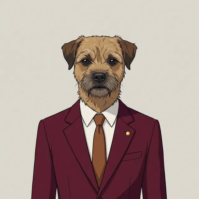 Mortimer I. Thornbury — Border Terrier, Intern of Pest Control