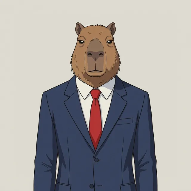 Barry S. Featherstone IV — Capybara, Intern of Workplace Wellbeing