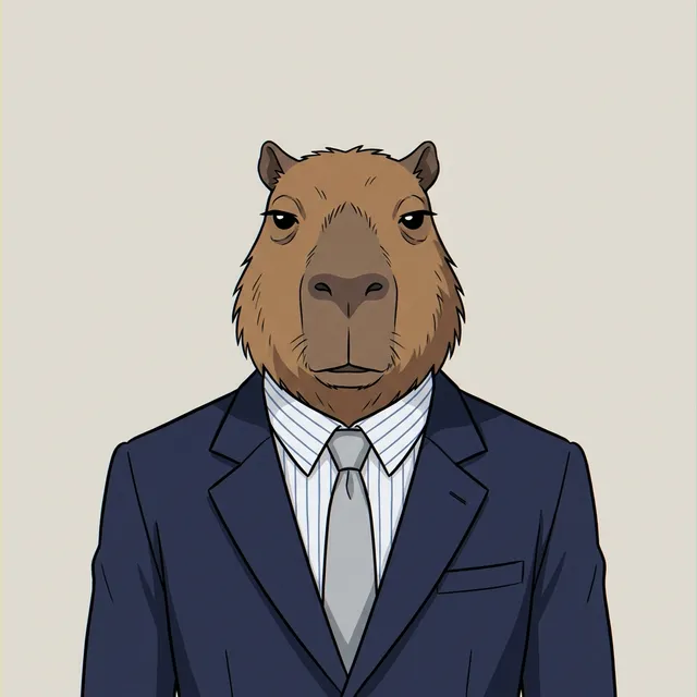 Dave P. Fairfax — Capybara, Intern of Workplace Wellbeing
