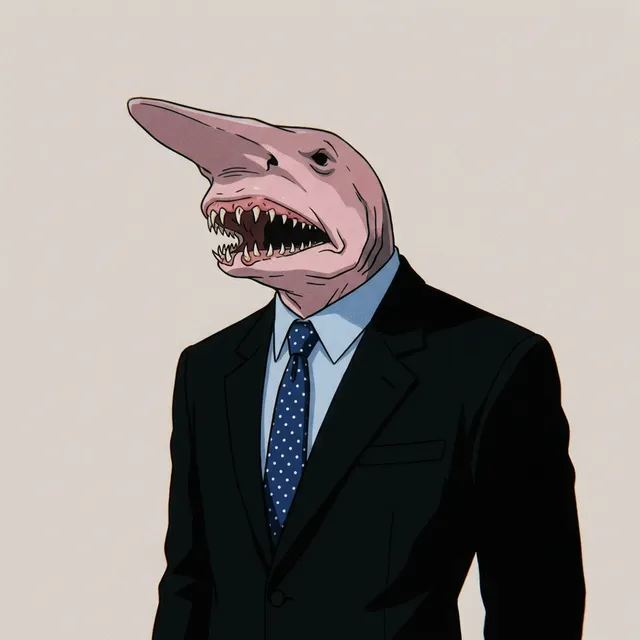 Montague F. Ramsbottom — Goblin Shark, Analyst of Sudden Restructuring