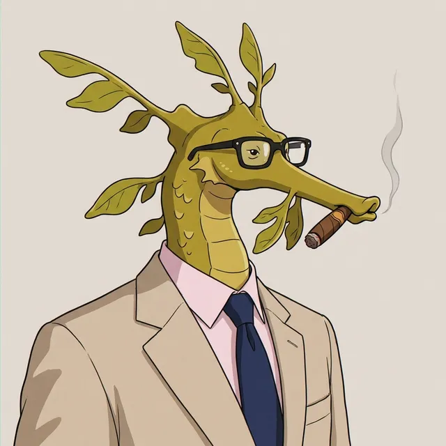 Millicent K. Wadsworth — Leafy Seadragon, VP of Camouflage