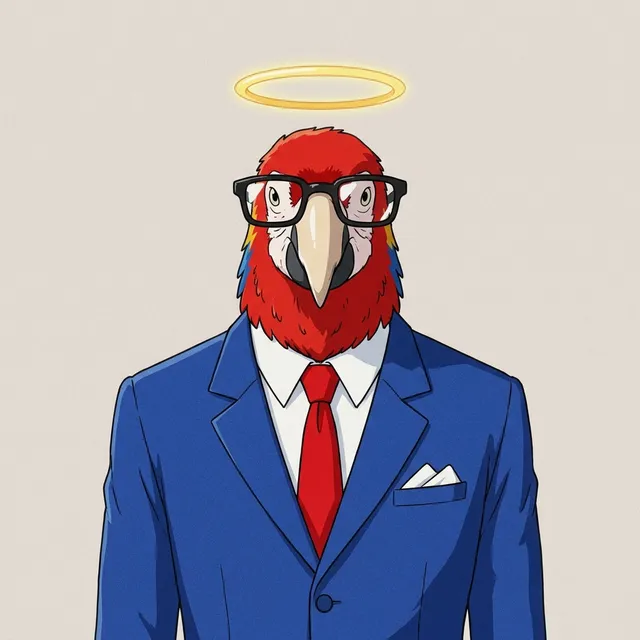 Cecil W. Vexley — Scarlet Macaw, Manager of Communications
