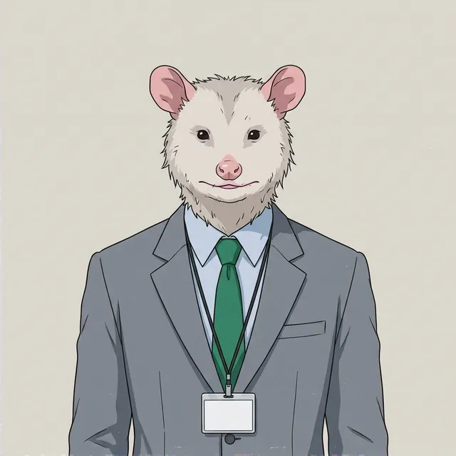 Gertrude W. Harrington — Possum, Intern of Crisis Management