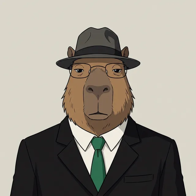 Cecil T. Dankworth Jr. — Capybara, Intern of Workplace Wellbeing