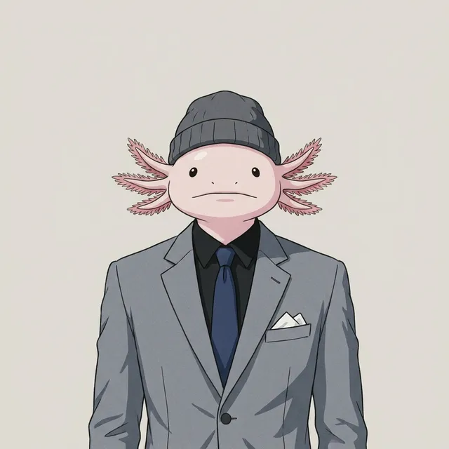 Gerald S. Throckmorton Esq. — Axolotl, Intern of Talent Retention