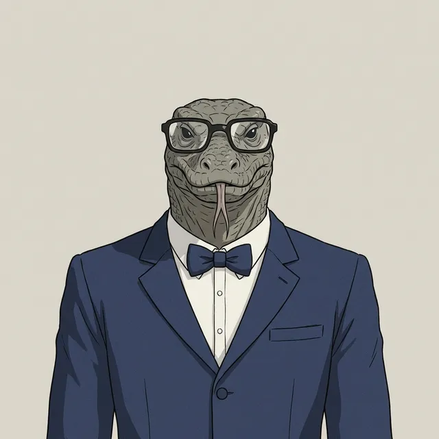 Reginald V. Caldwell — Komodo Dragon, Manager of Debt Recovery